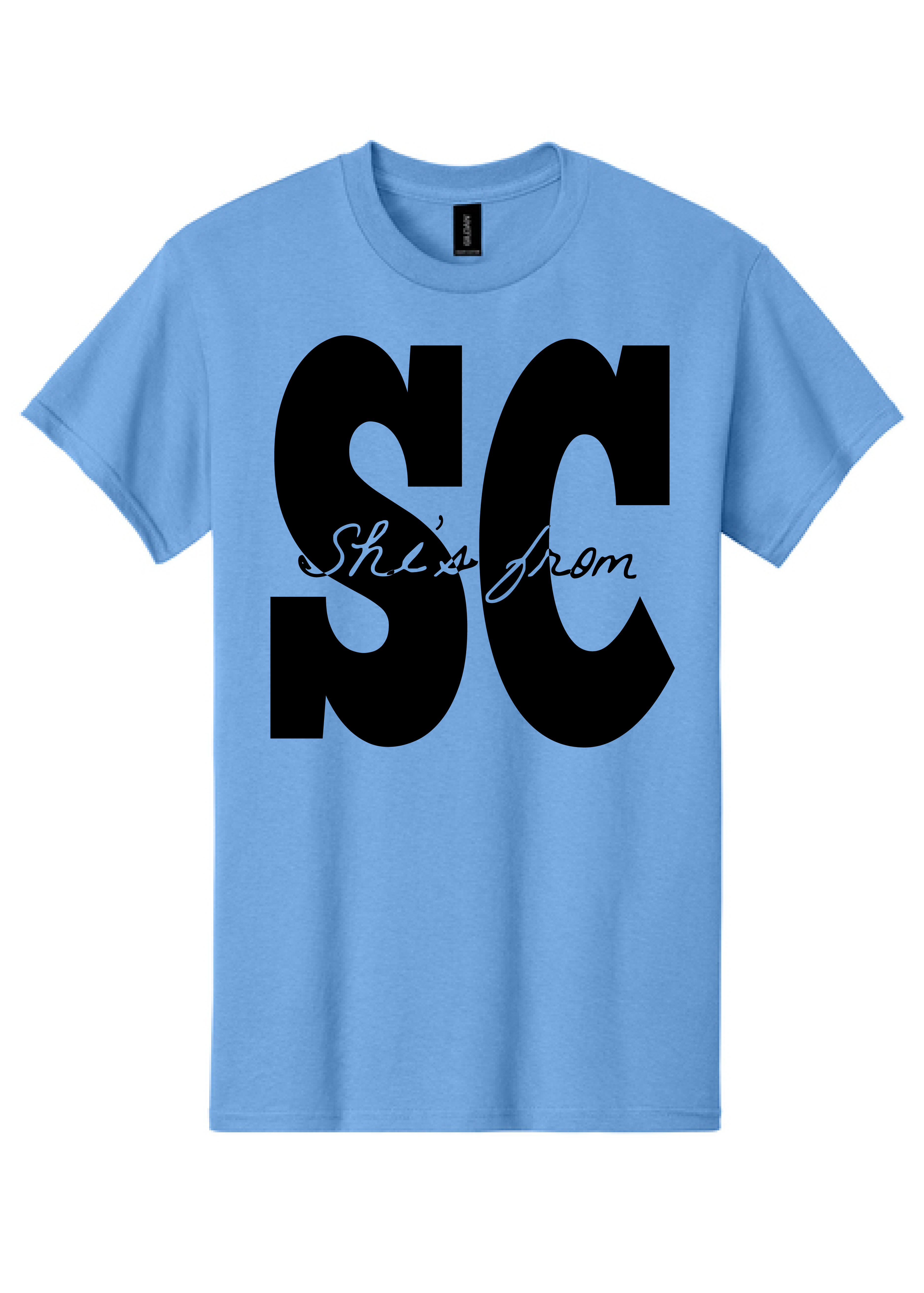 **CUSTOM** YOUTH She's From State Gildan Tee