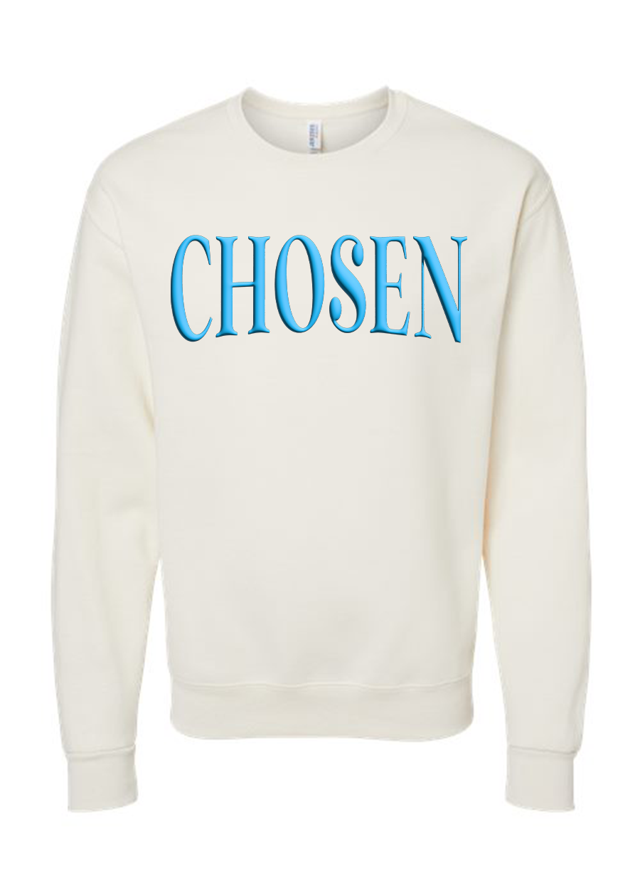 ADULT VINYL PUFF Chosen Crewneck Sweatshirt