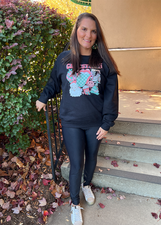 Christmas Rolling Stones Crewneck Sweatshirt