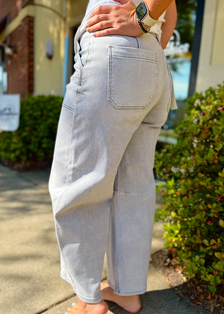 Connie Slouchy Crop Barrel Jeans