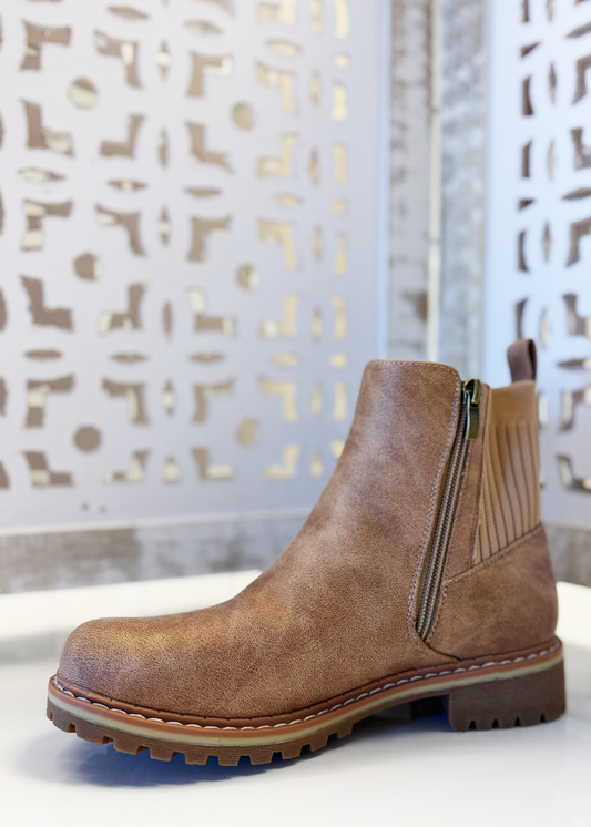Corky Don't Be Difficult Boots-Sand