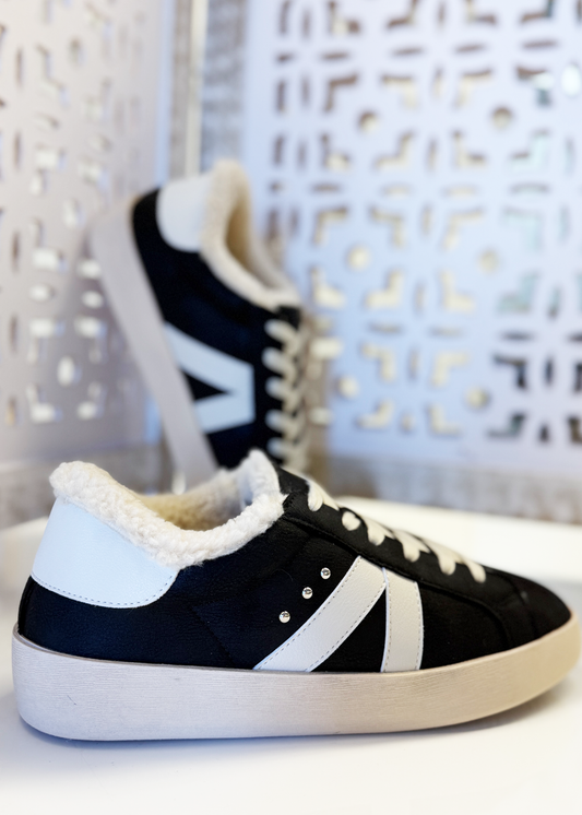 Corky No Chaser Sneaker-Black Oil Pu