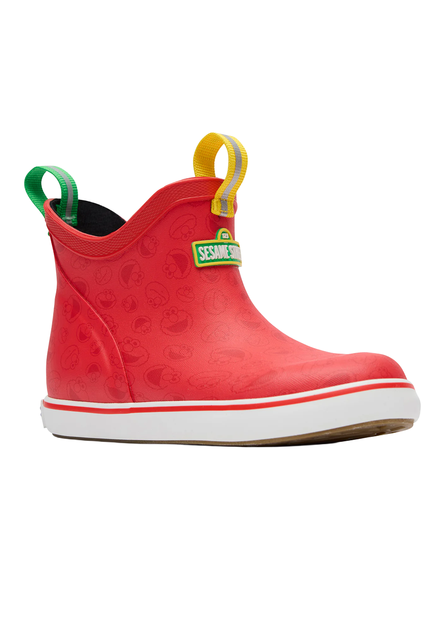Youth Ankle Deck Boot-Elmo
