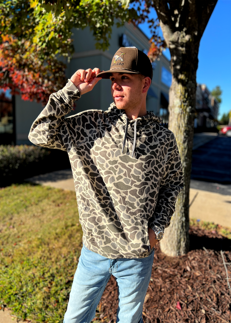 Youth Fleece Hoodie - Classic Deer Camo