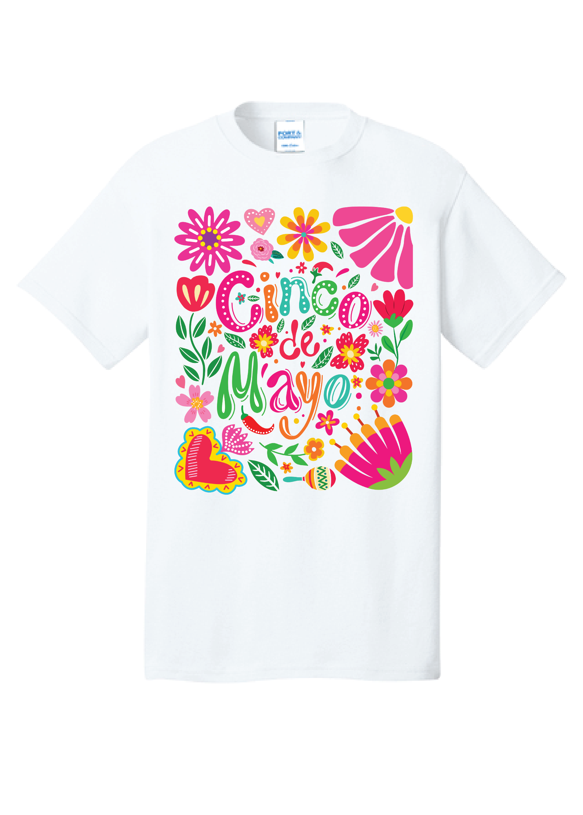 YOUTH Floral Cinco De Mayo Tee