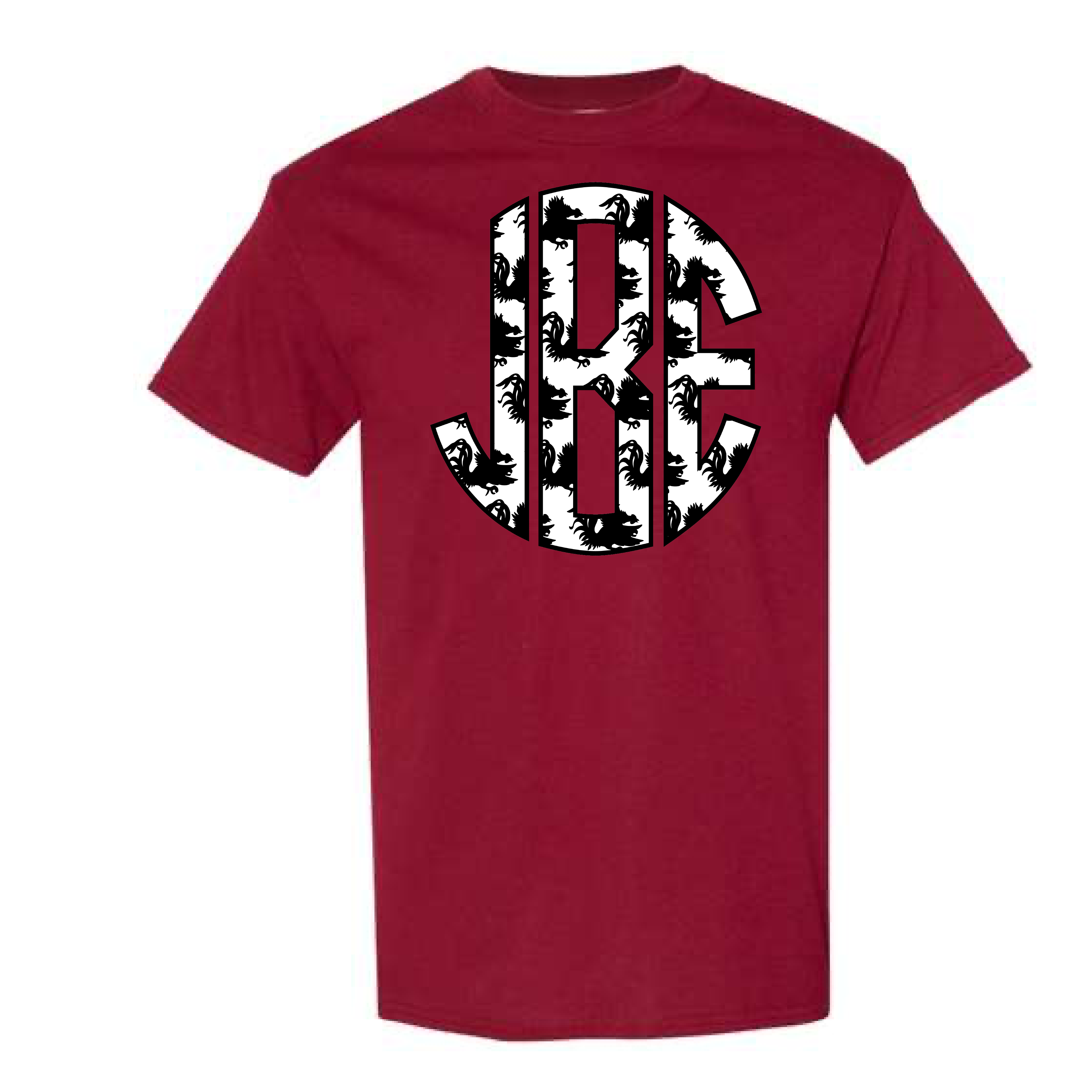 Go Team Monogram Tee