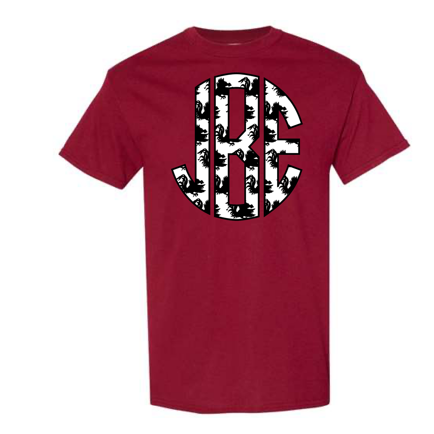 Go Team Monogram Tee