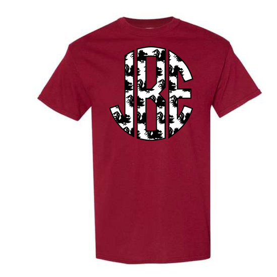 Youth Go Team Monogram Tee