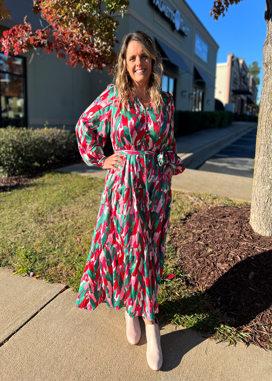 Gracelyn With A Twist Pink Dress