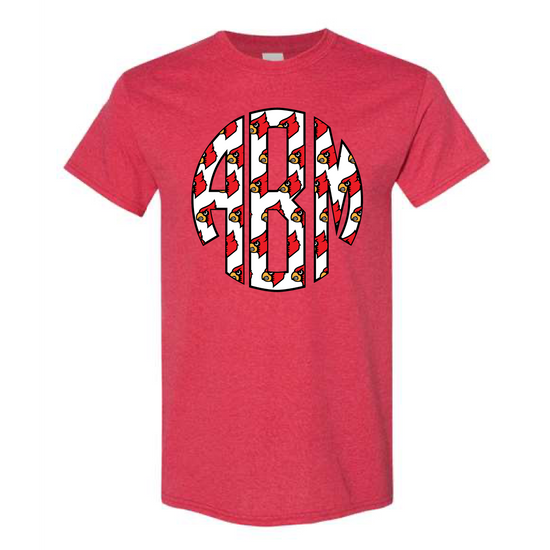 Go Team Monogram Tee