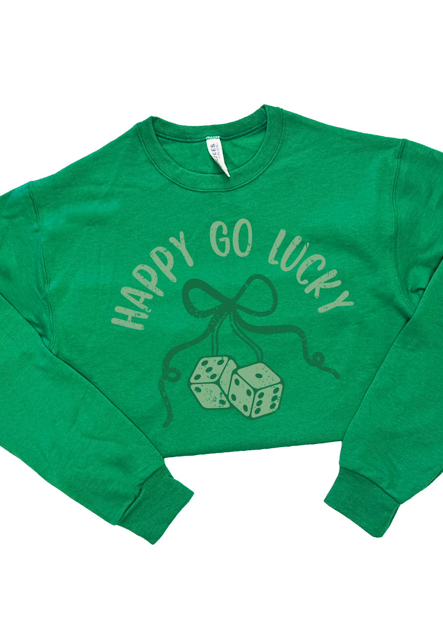 Happy Go Lucky Crewneck