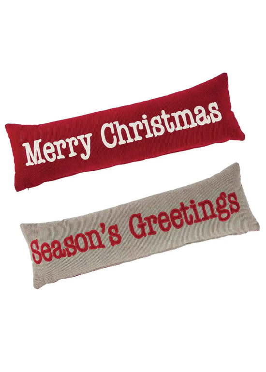 Holiday Reversible Long Pillow