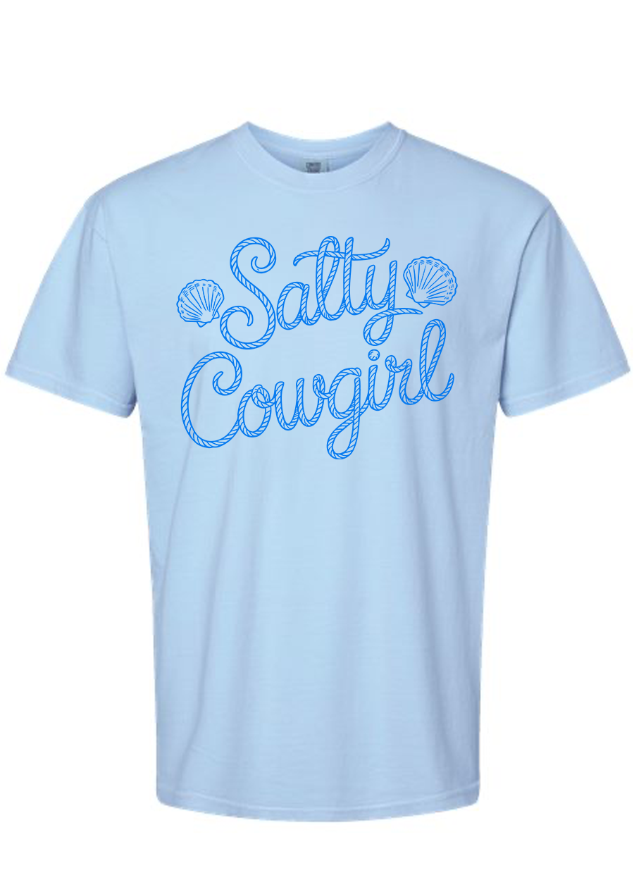 Salty Cowgirl COMFORT COLORS Tee