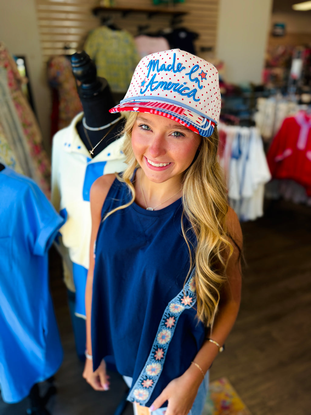 Patchwork Made in America Hat