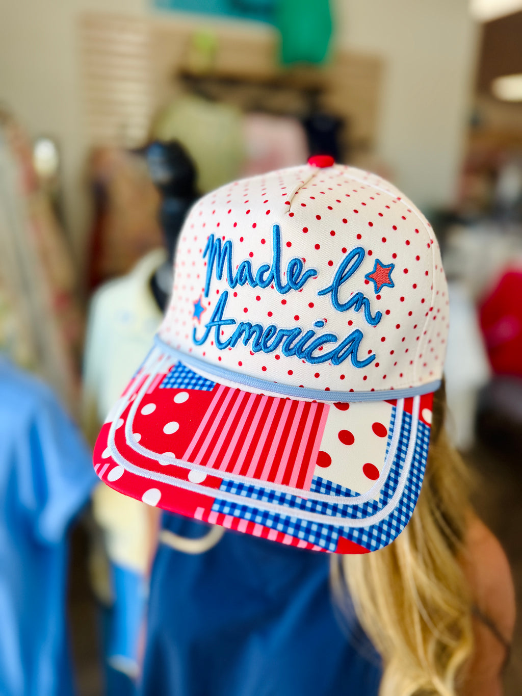 Patchwork Made in America Hat