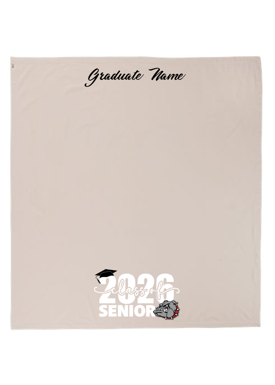 2026 Graduate COMFORT COLORS Blanket