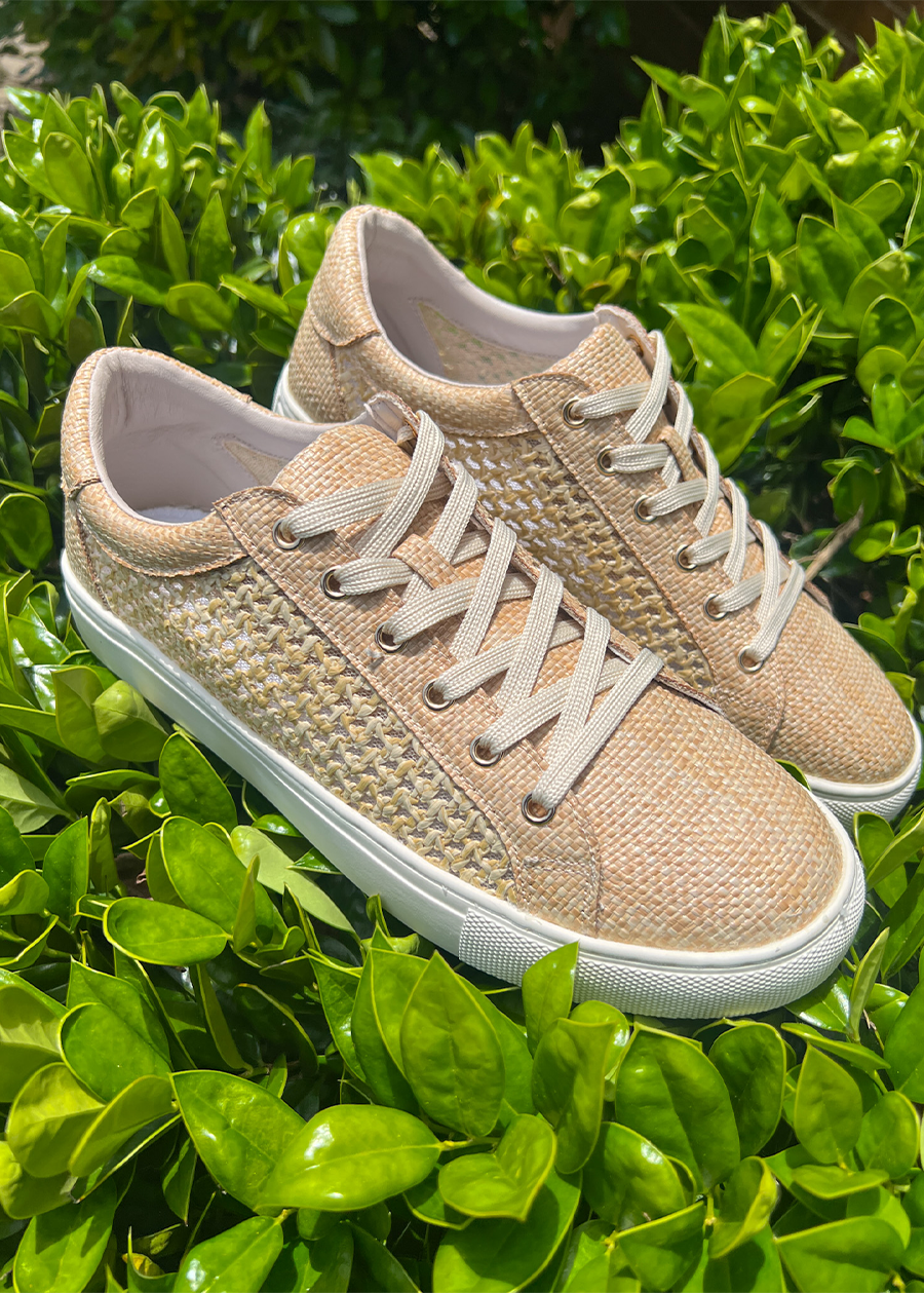 Corky Keep Scrolling Sneaker - Natural