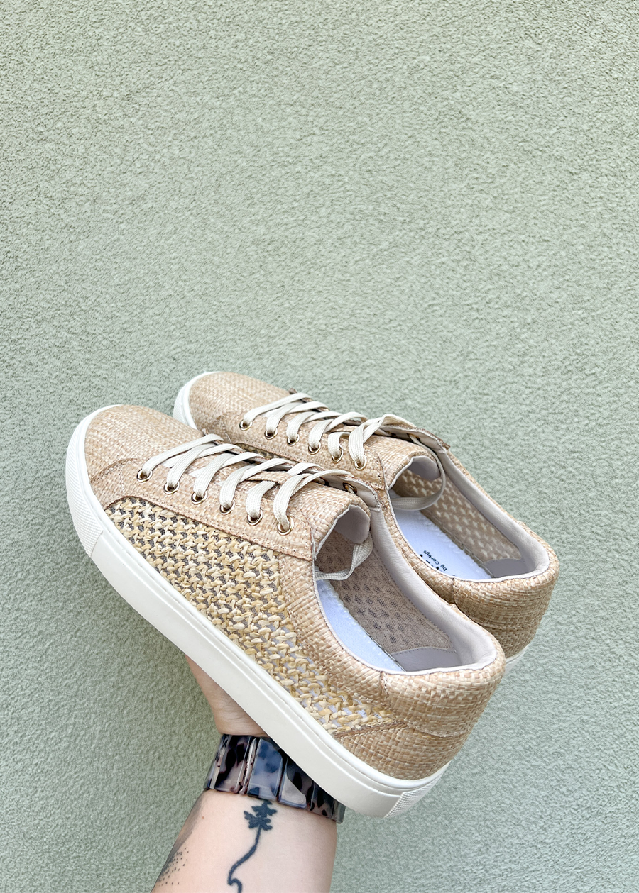 Corky Keep Scrolling Sneaker - Natural