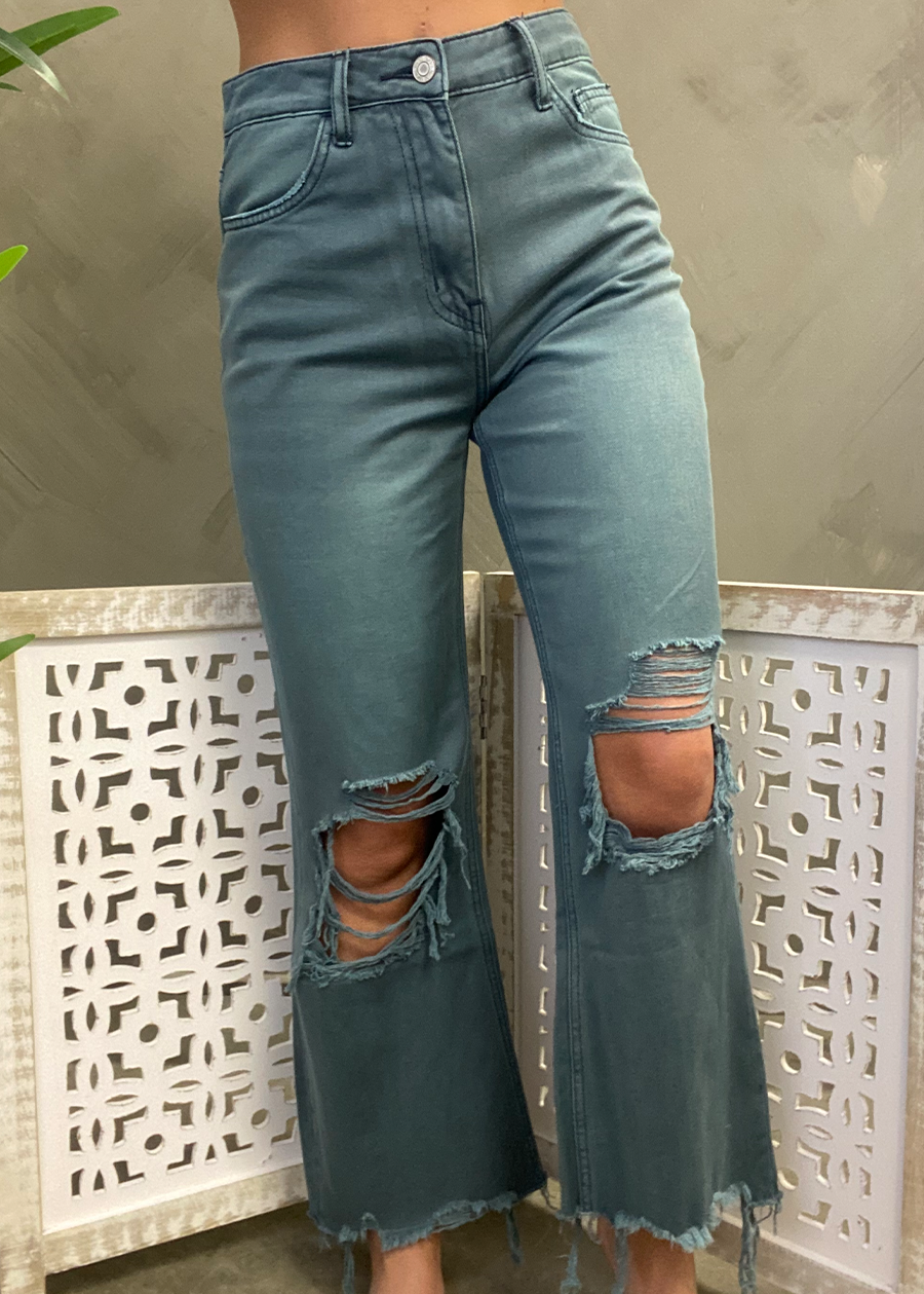 Leslie Crop Jeans