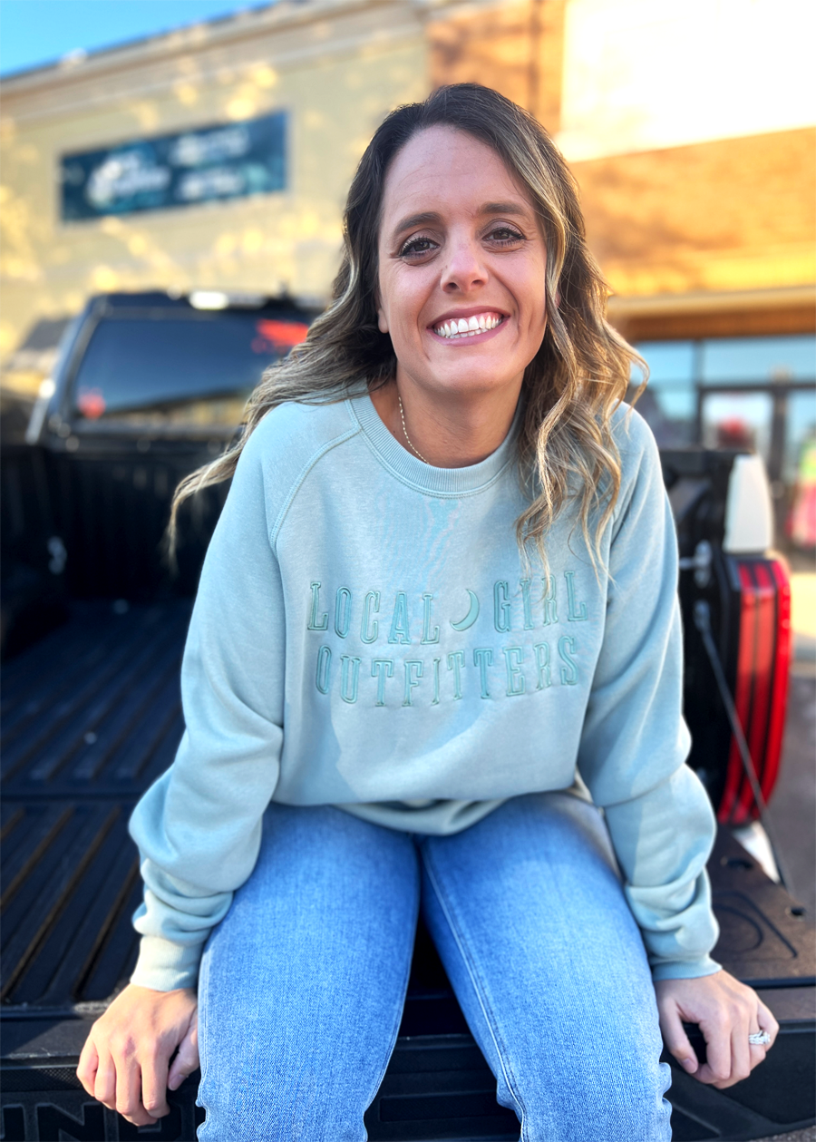 LG Moon Cotton Crewneck-Sage