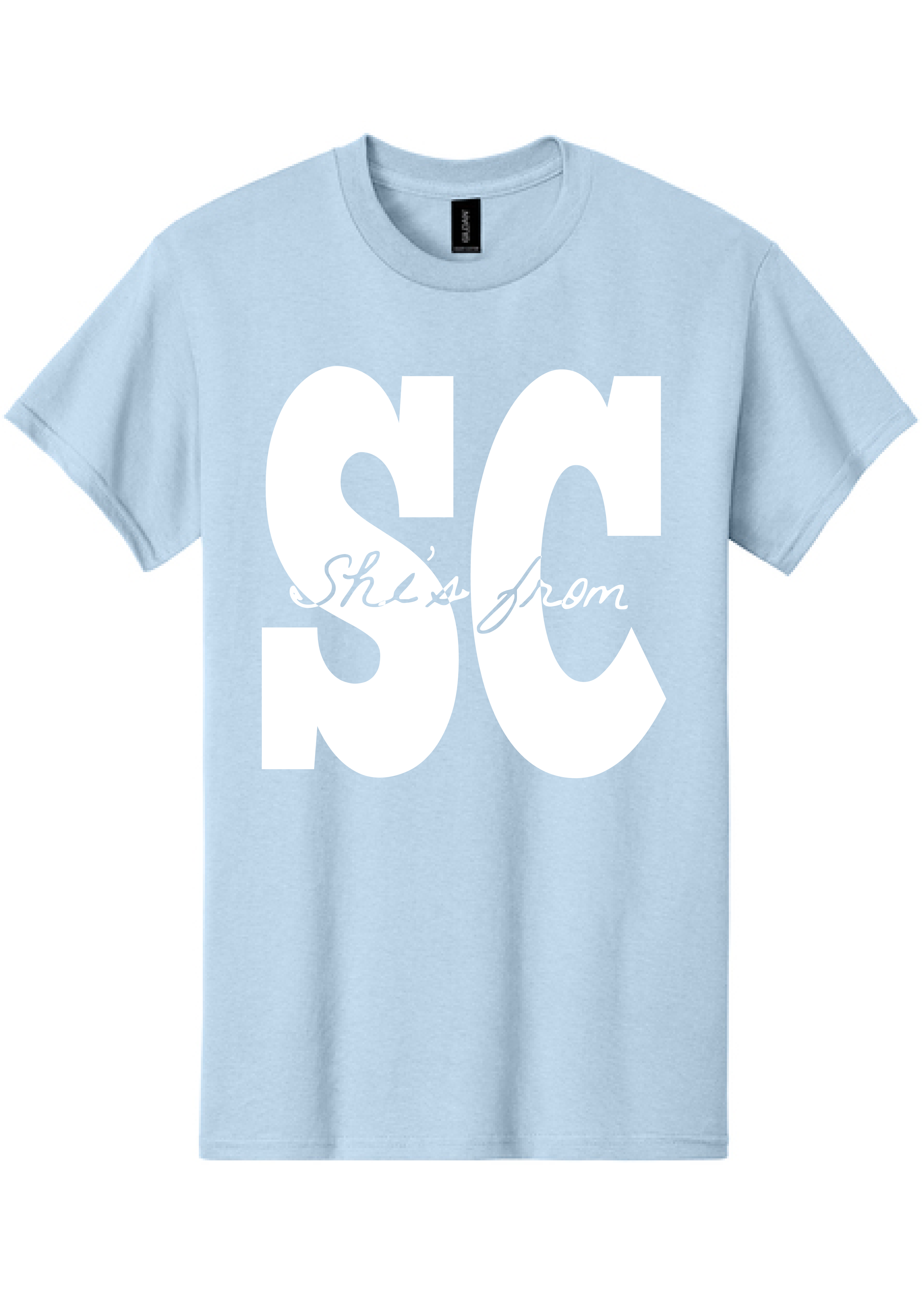 **CUSTOM** YOUTH She's From State Gildan Tee