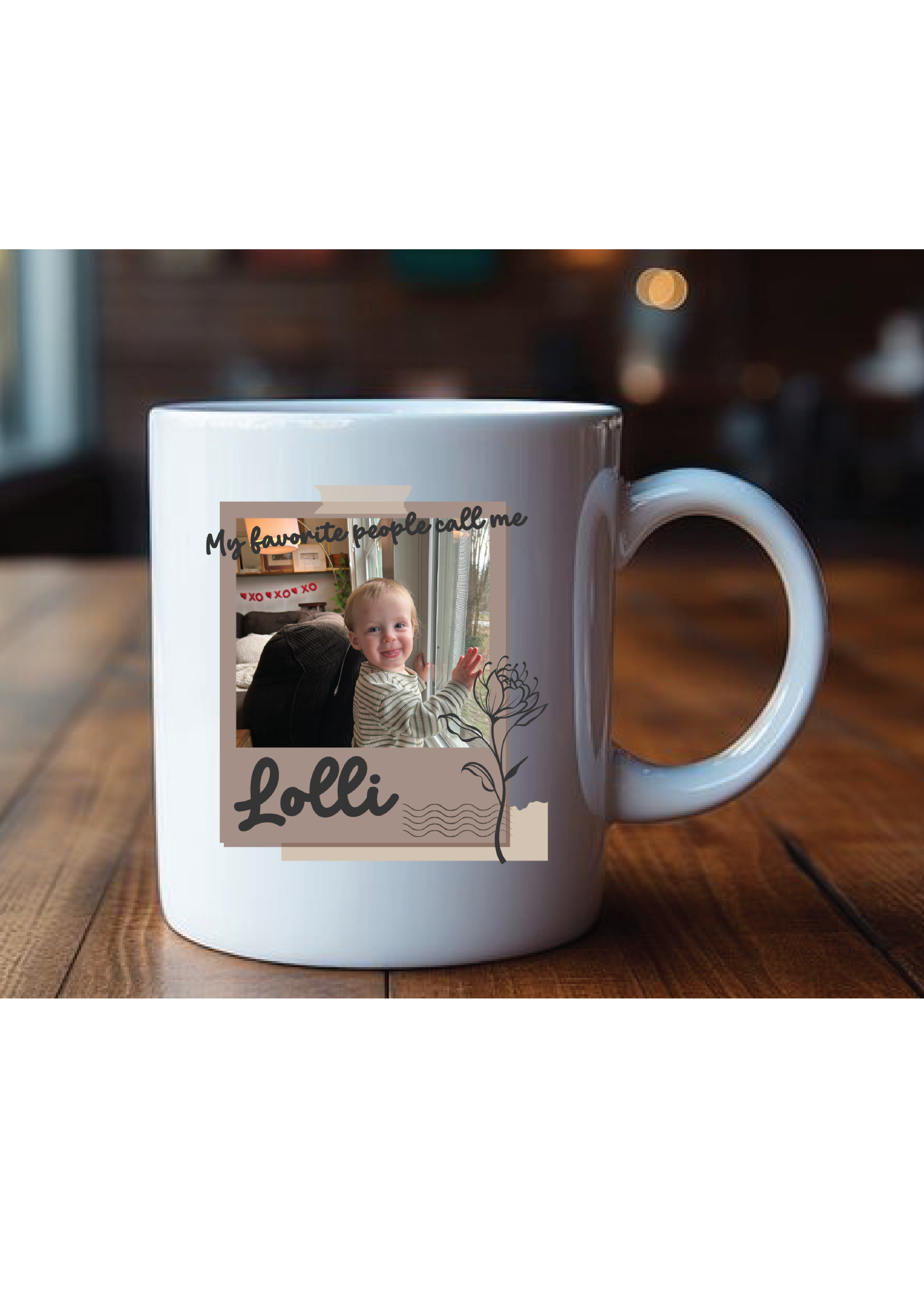 Call Me GRANDMA Nickname Mug