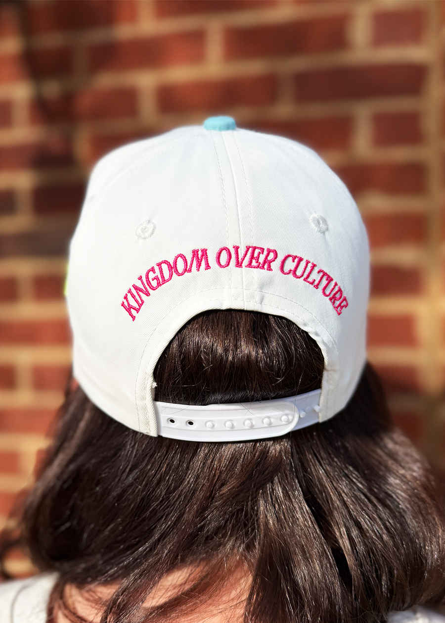 Colorful Plaid Make Jesus Famous Hat