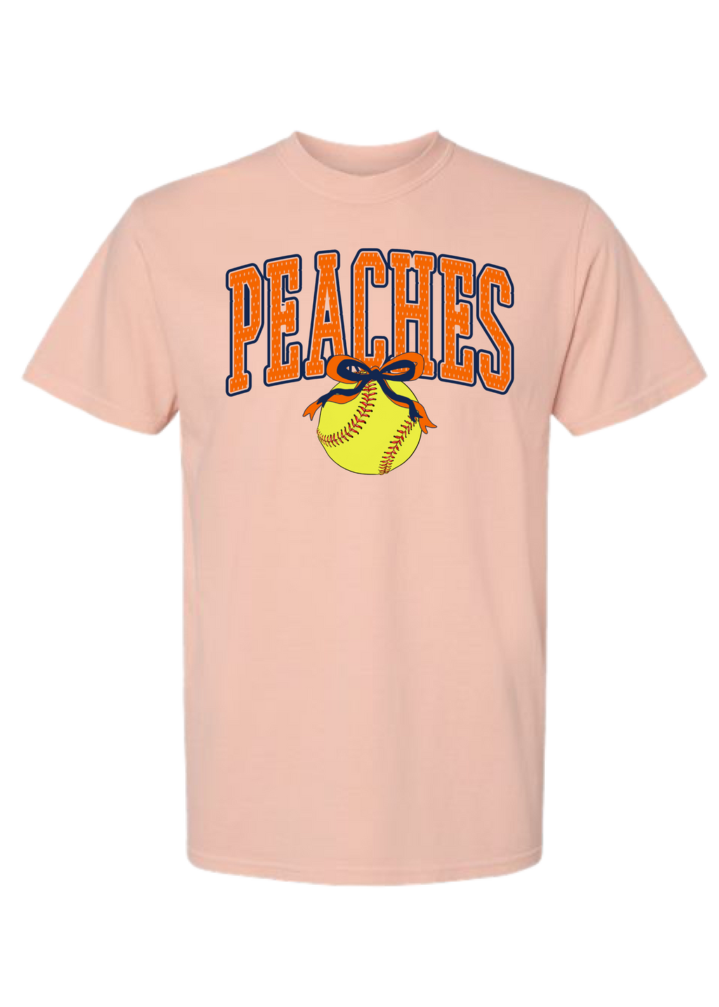 YOUTH CUSTOM Comfort Colors Team Bow Sport Tee