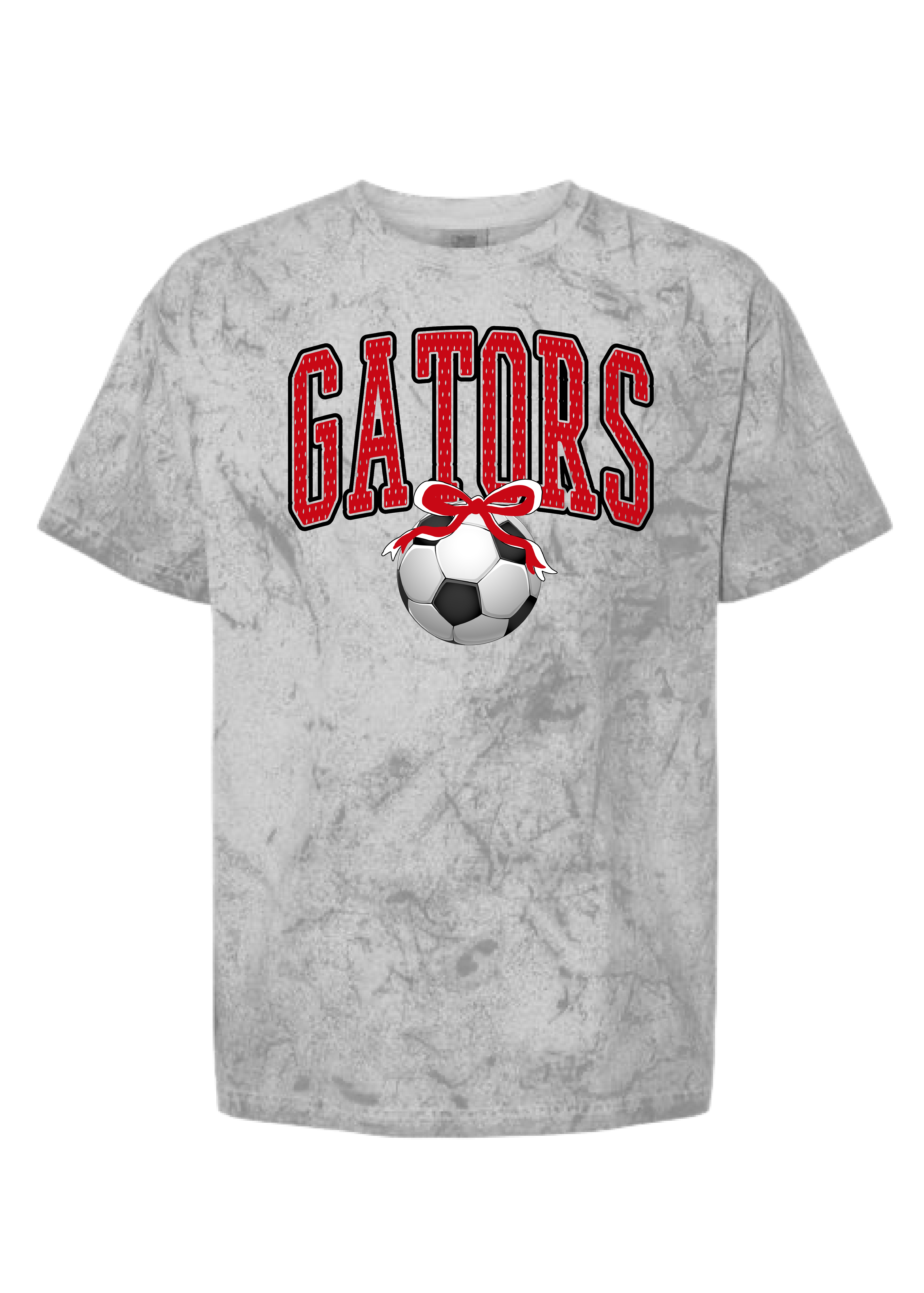 YOUTH CUSTOM COLORBLAST Comfort Colors Team Bow Sport Tee