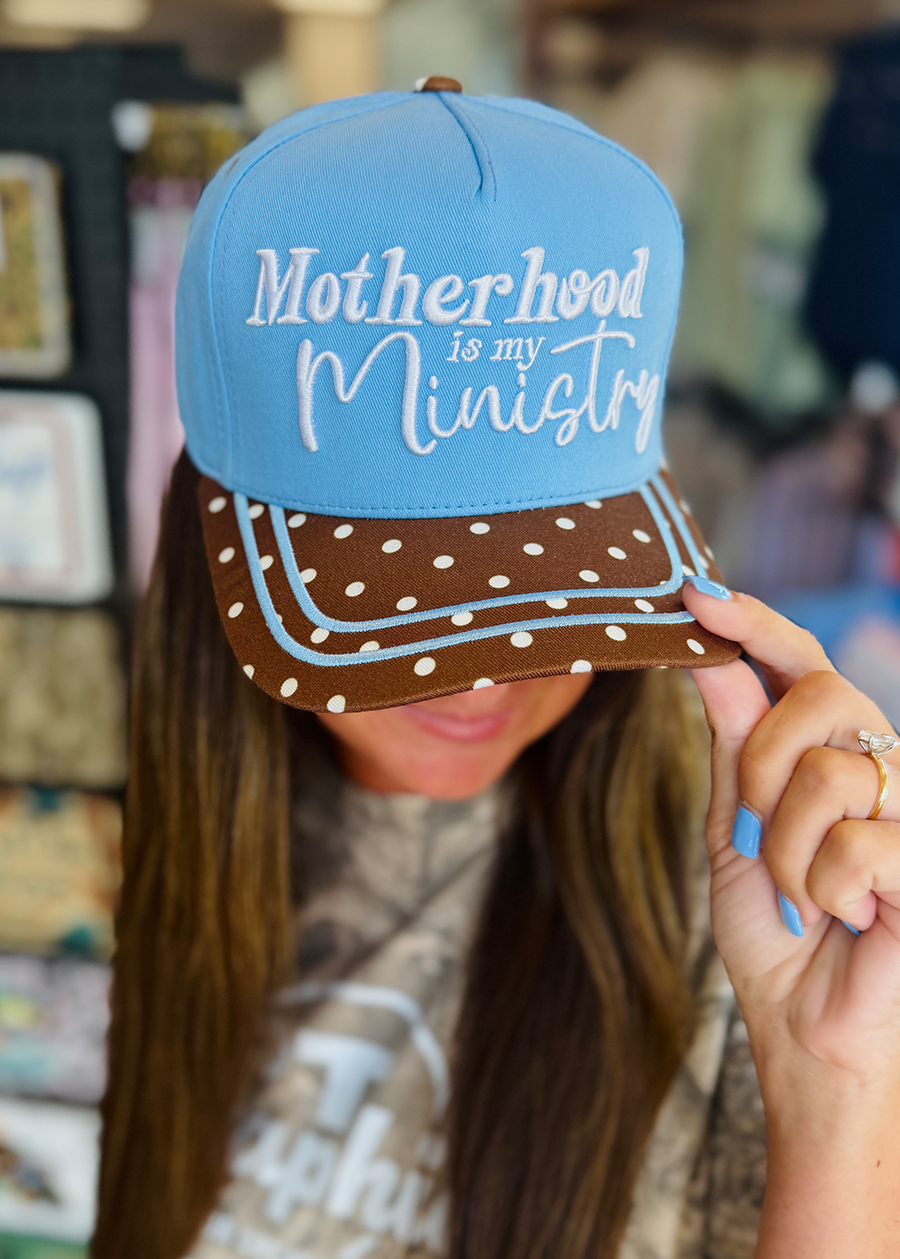 Motherhood Is My Ministry Trucker Hat