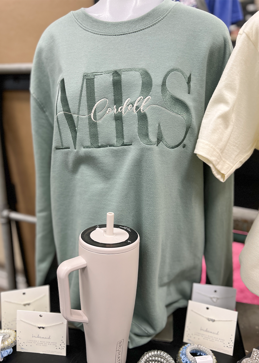 Mrs.Crewneck Sweatshirt