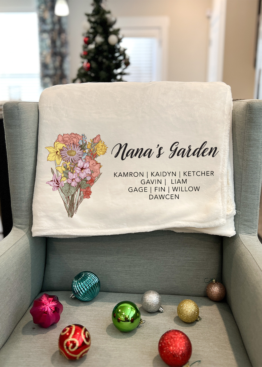 Nana's Garden Blanket