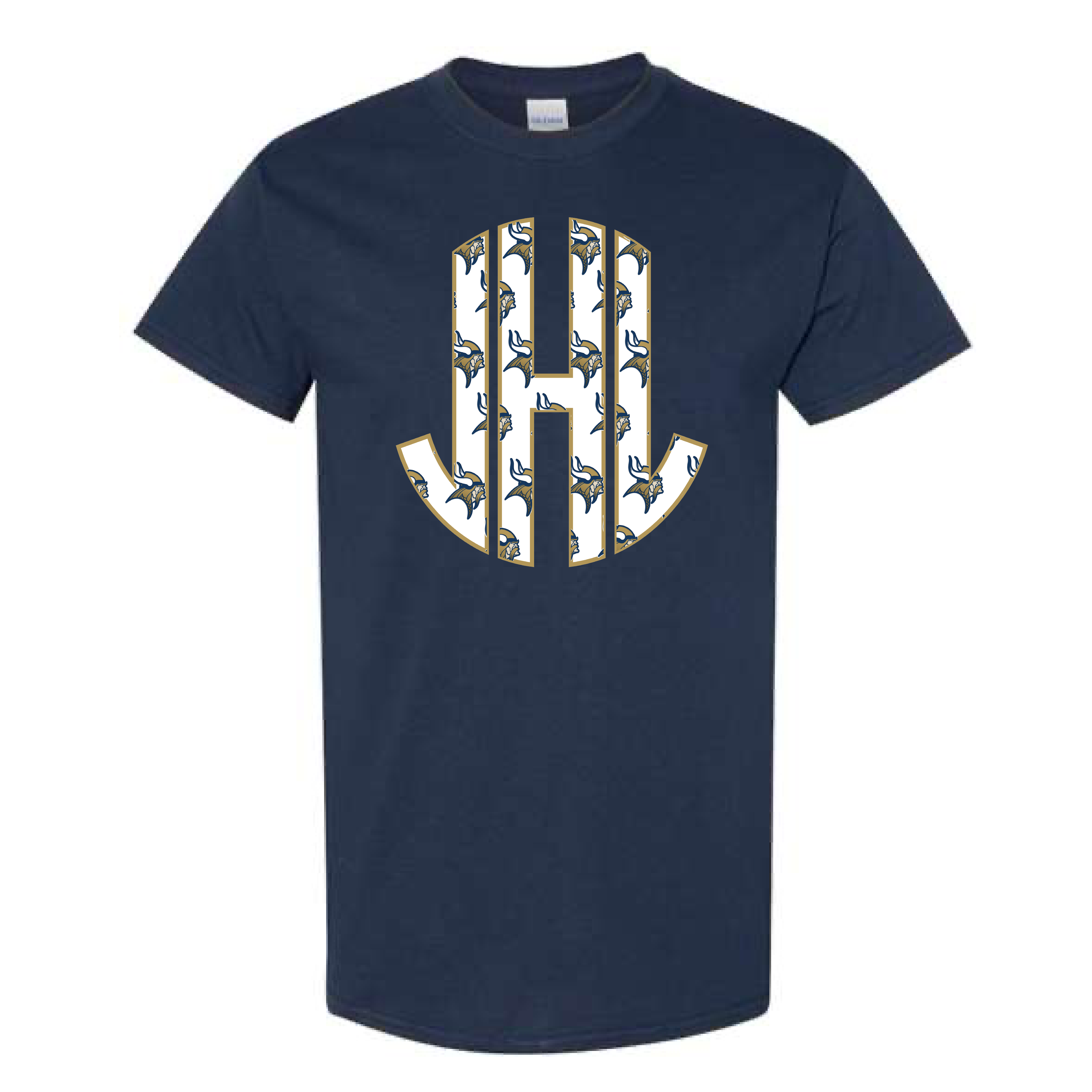 Go Team Monogram Tee