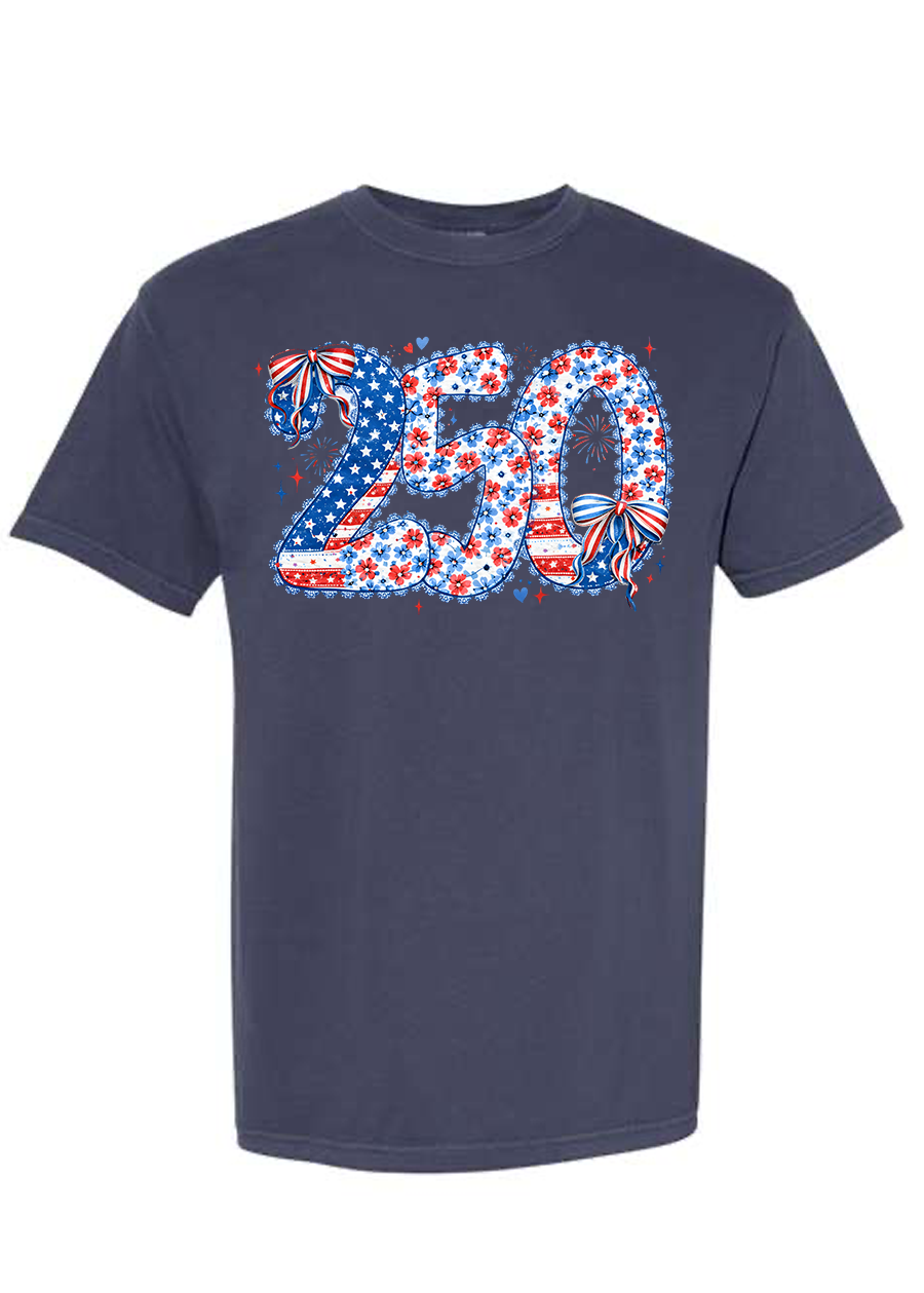 Lace Trimmed 250 COMFORT COLORS Tee