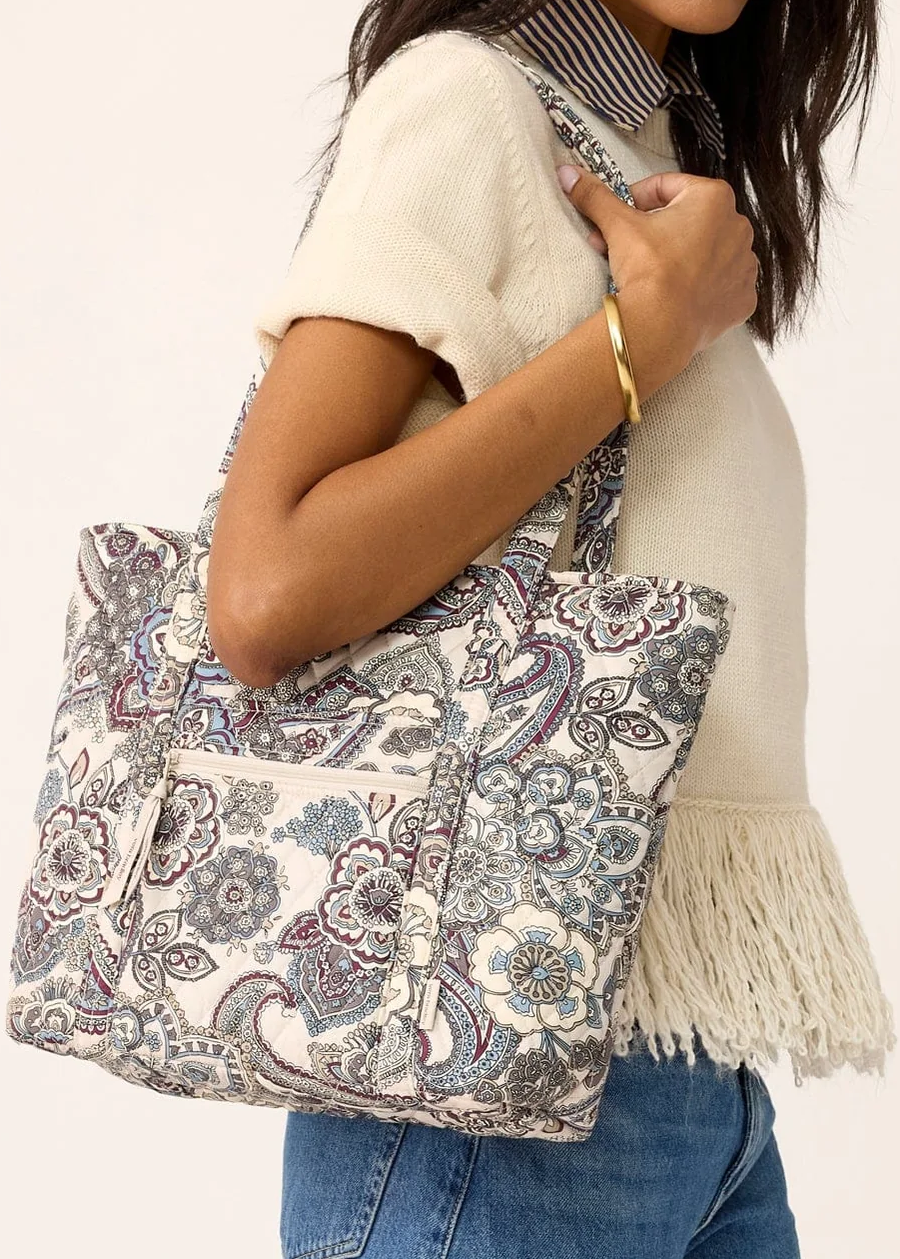 Small Original Vera Tote-Neutral Rhapsody