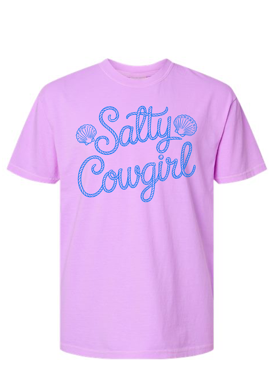 Salty Cowgirl COMFORT COLORS Tee