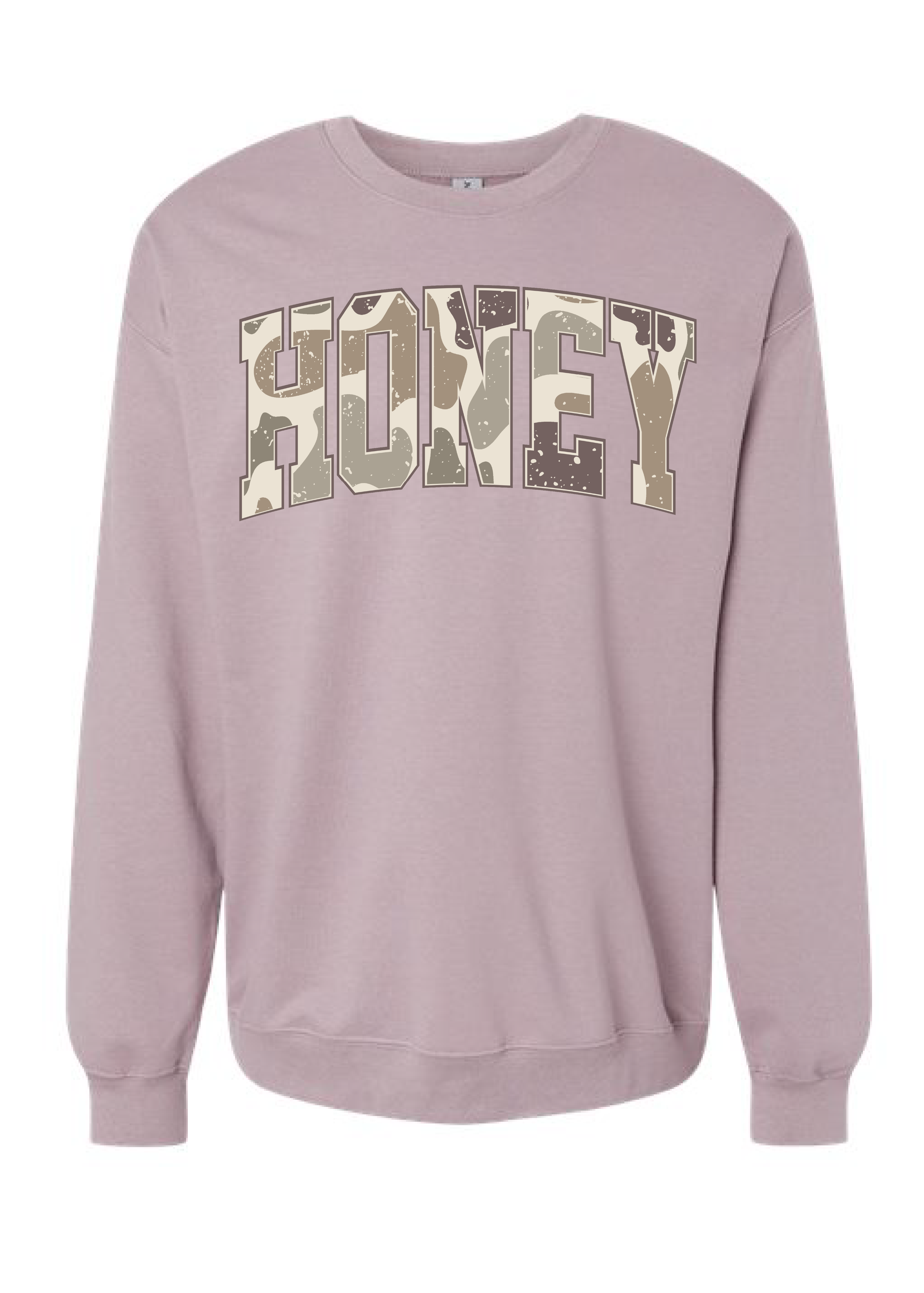 **CUSTOM** Camo SZN Gildan SOFTSTYLE Crewneck Sweatshirt