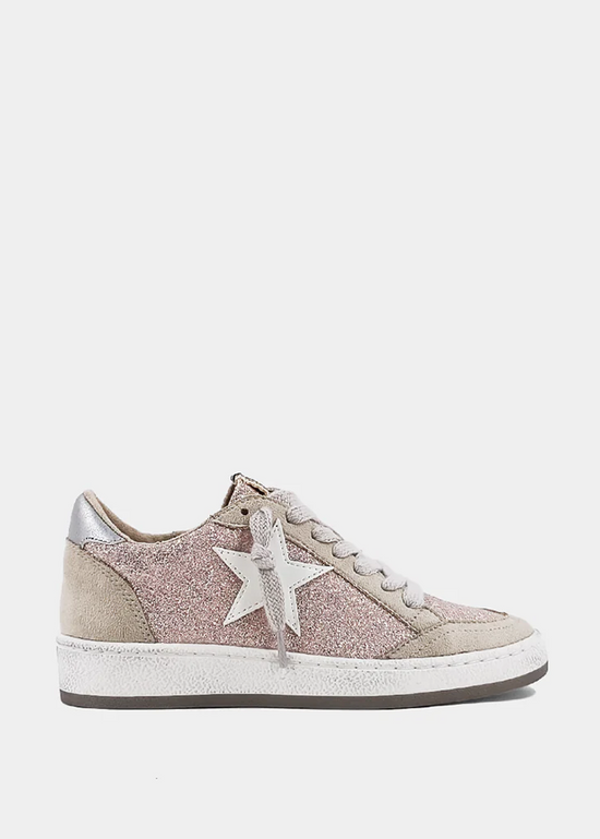 Paz Kids Sneaker-Champagne Glitter