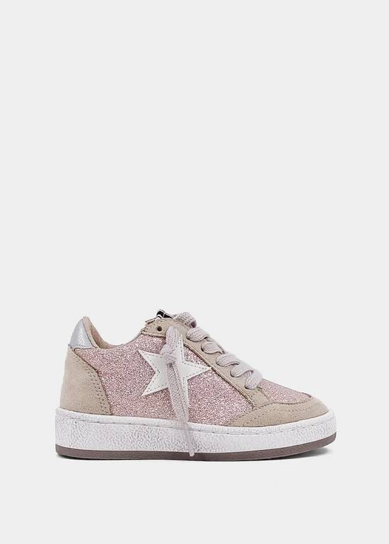 Paz Toddler Sneaker-Champagne Glitter