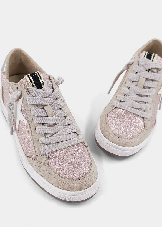 Paz Kids Sneaker-Champagne Glitter