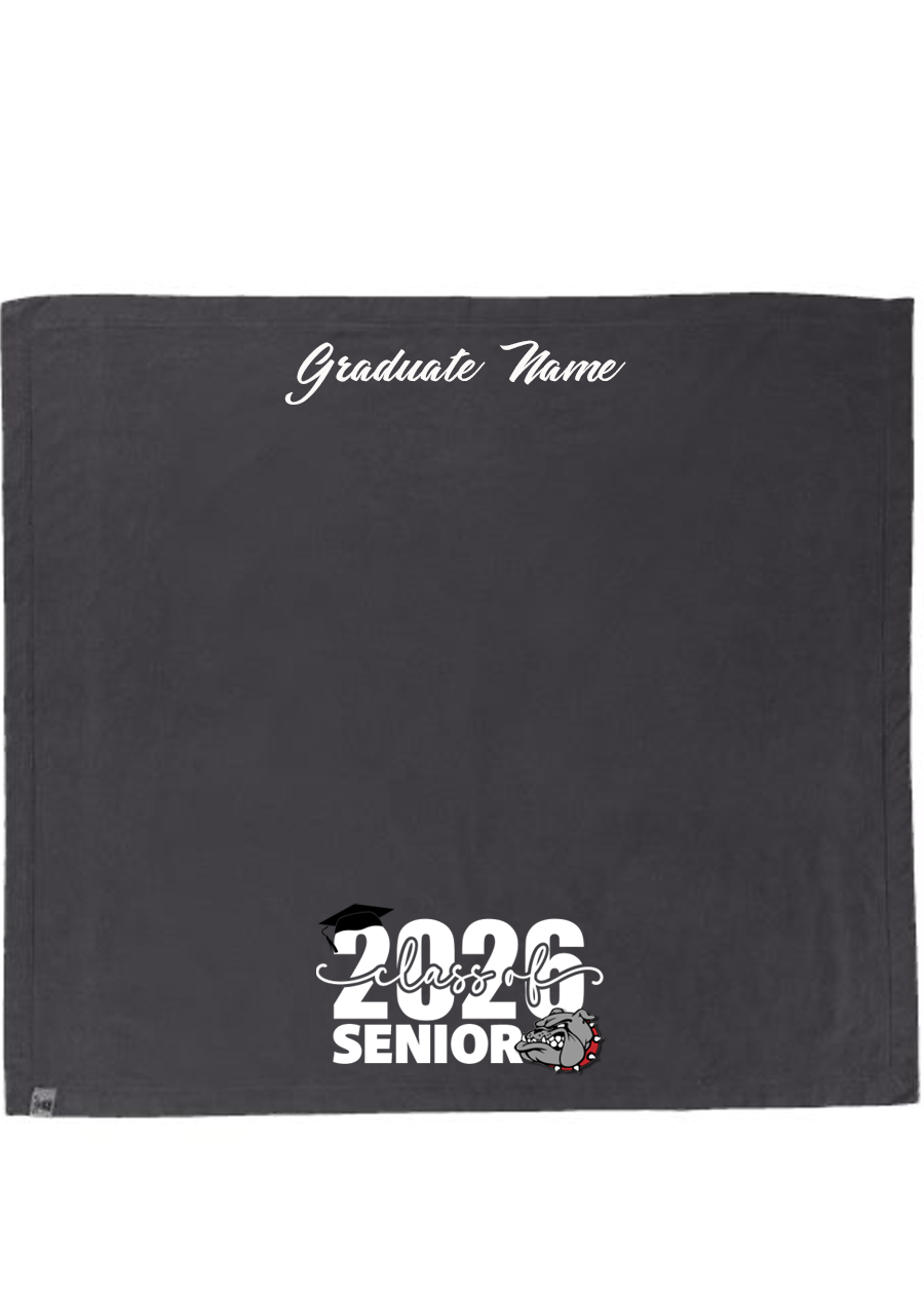 2026 Graduate COMFORT COLORS Blanket