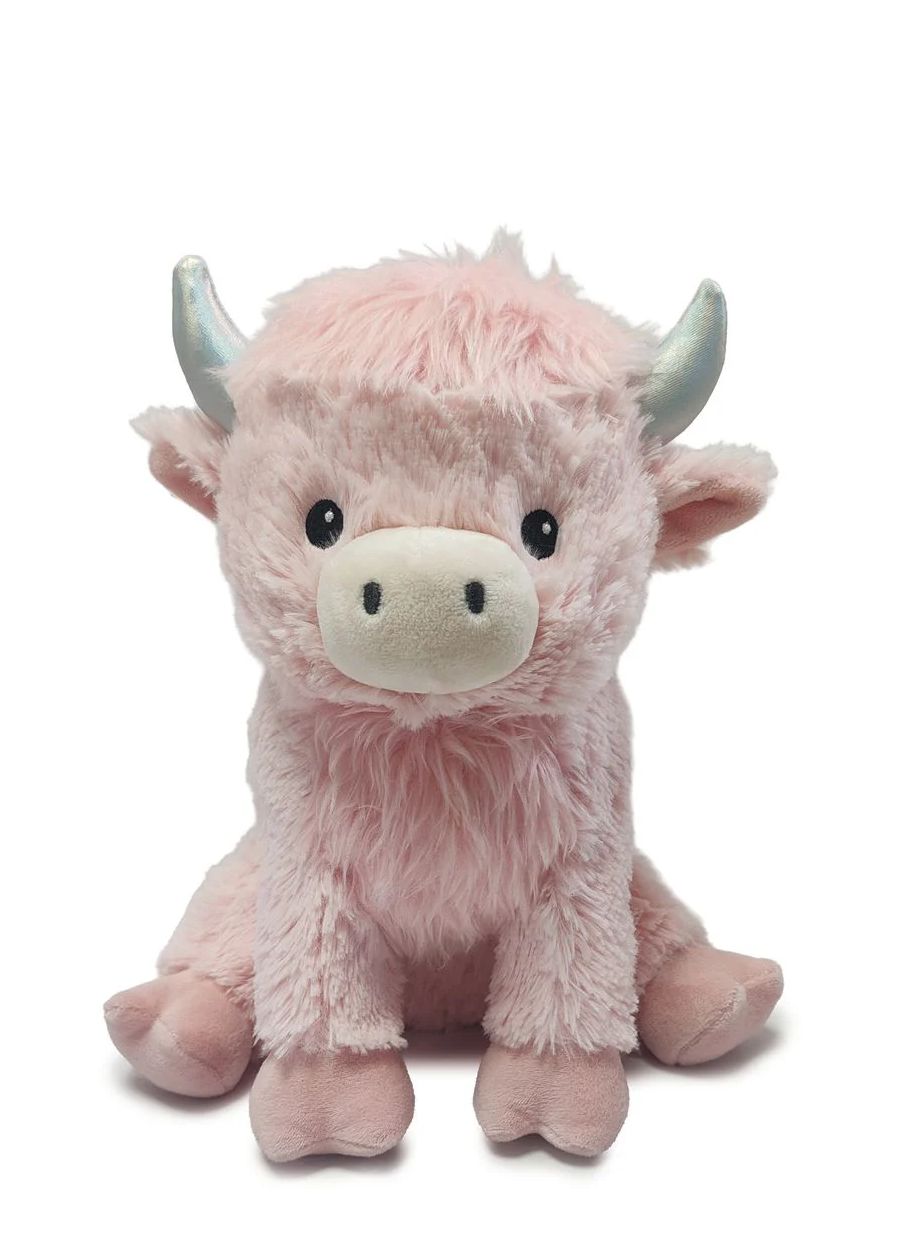 Pink Highland Cow Warmies