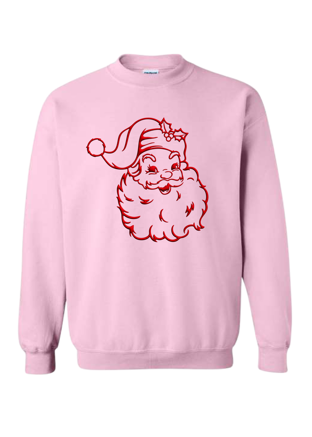 ADULT PUFF SANTA Crewneck Sweatshirt