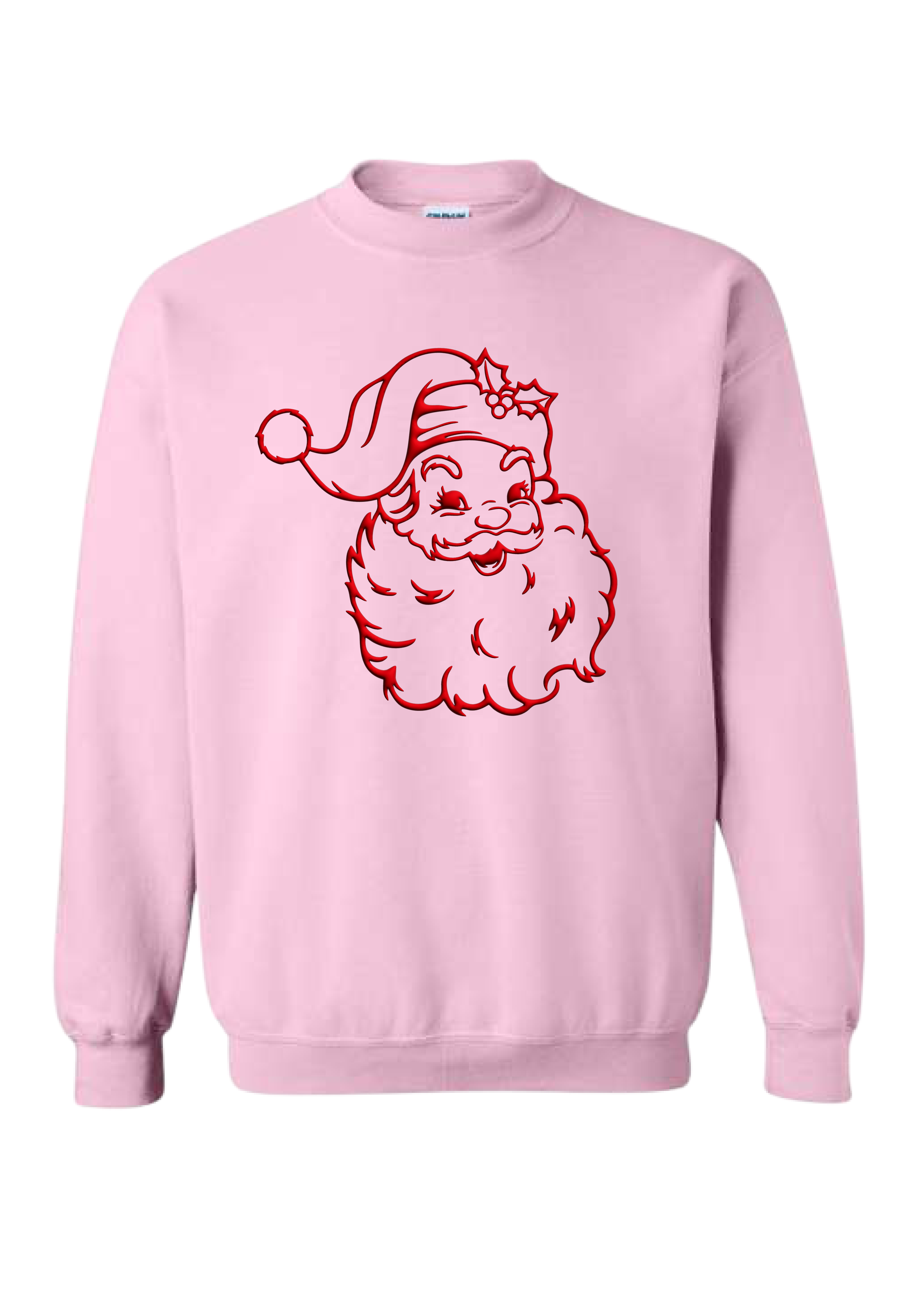 ADULT PUFF SANTA Crewneck Sweatshirt