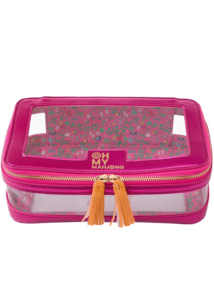 Metallic Pink Storage Bag