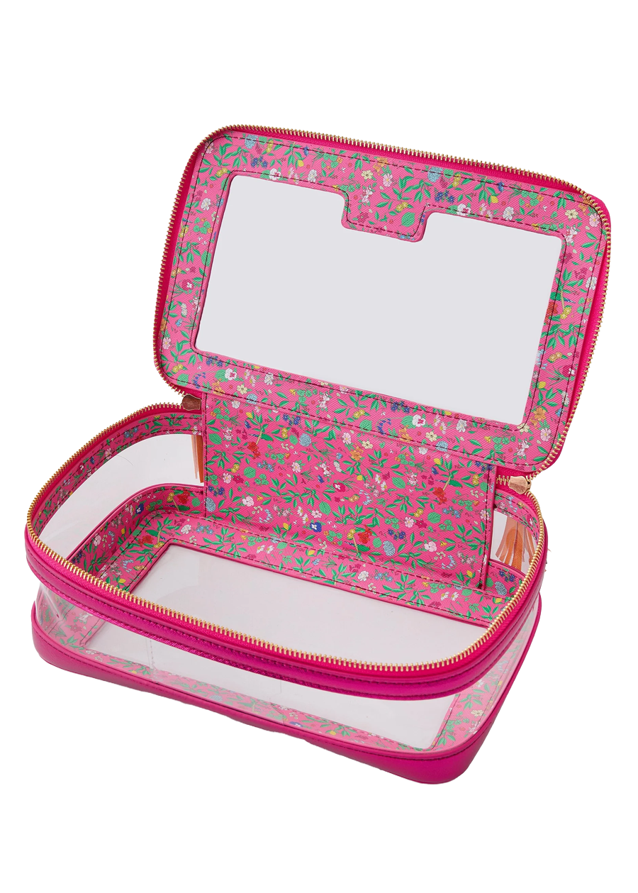 Metallic Pink Storage Bag