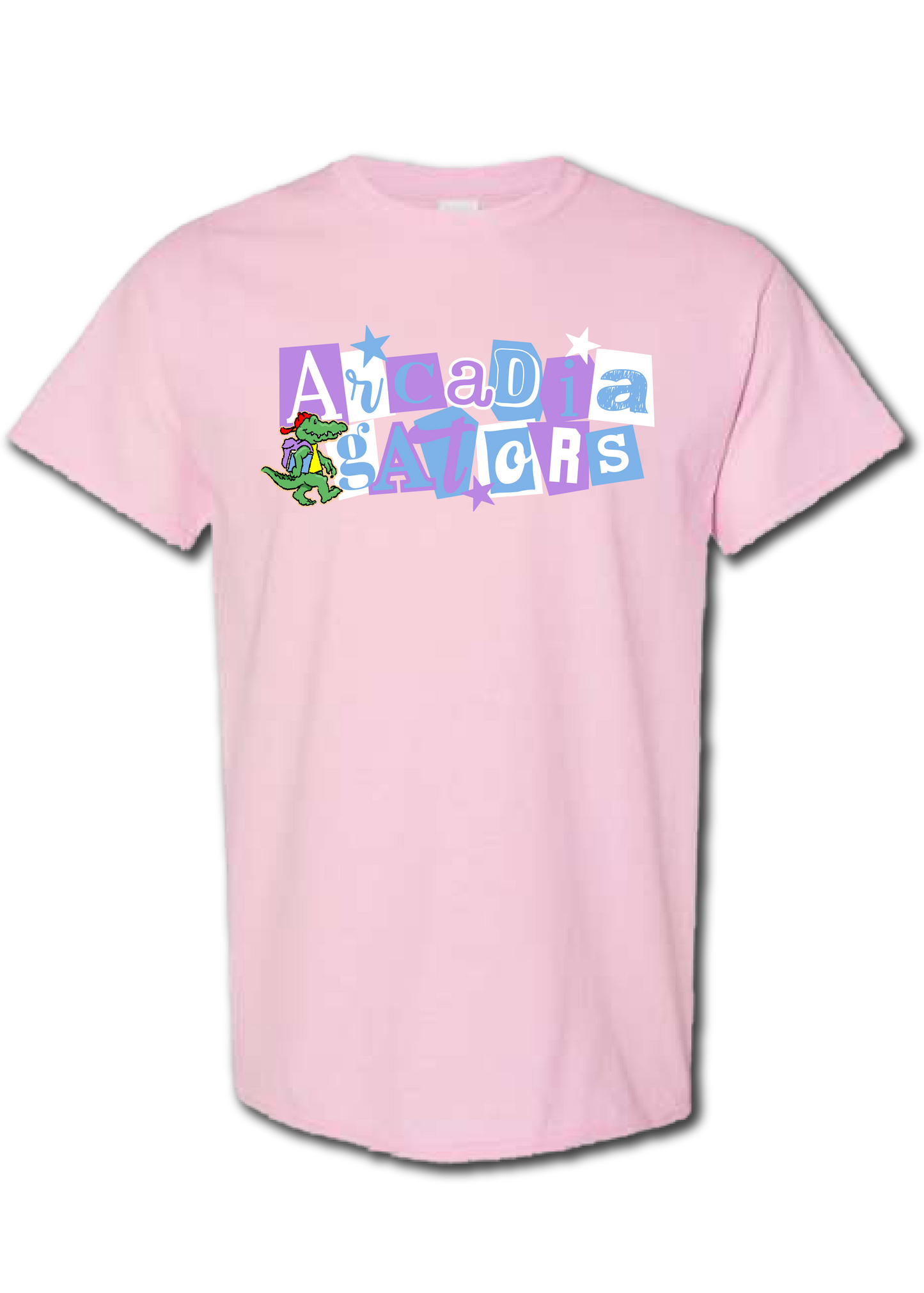 ADULT Mascot Ransom Letters Graphic Tee