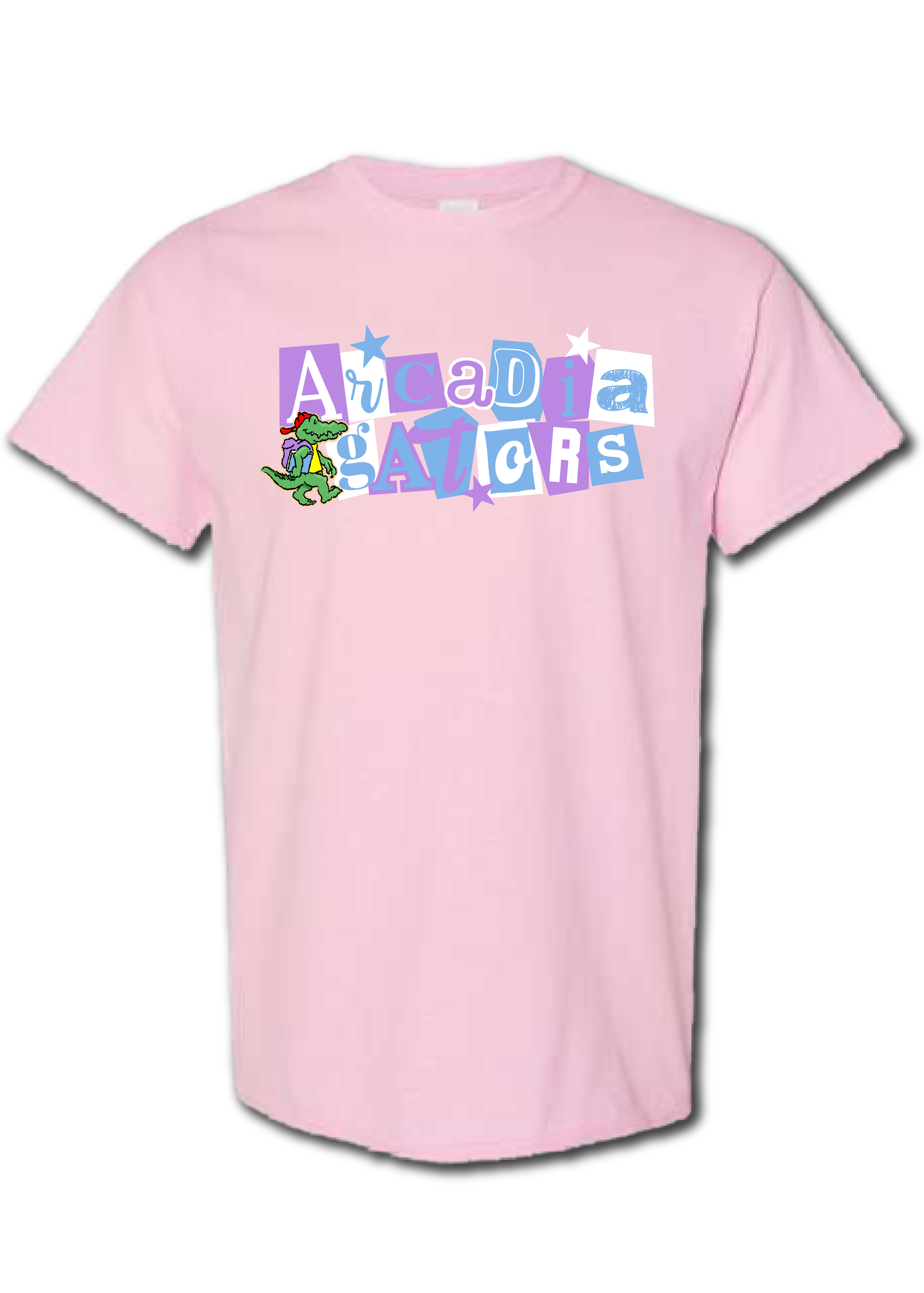 ADULT Mascot Ransom Letters Graphic Tee