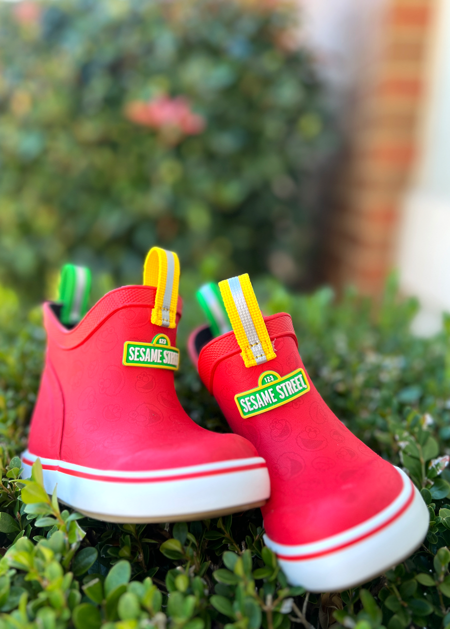 Toddler Ankle Deck Boot-Elmo