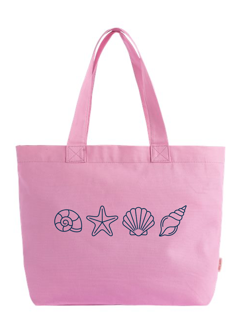 Minimalist Seashell COMFORT COLORS Tote Bag